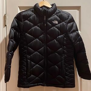 North face down bomber jacket